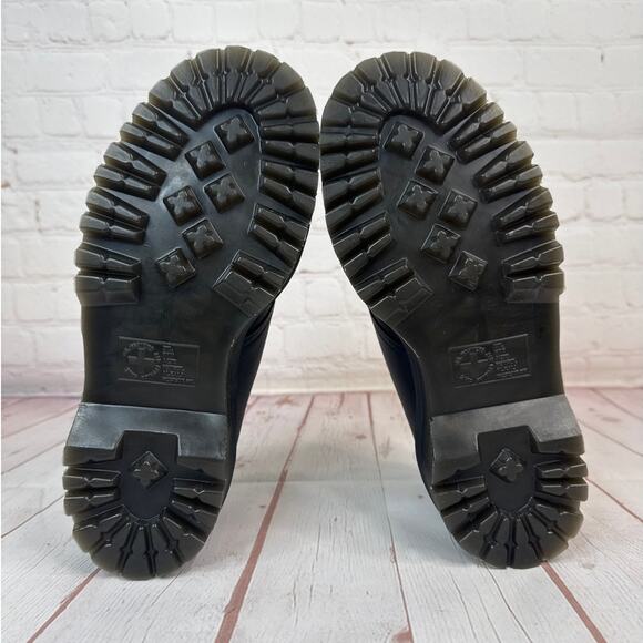 Dr. Martens 1461 Lace Up Quad Heart Leather Platform Shoes Women’s Size 7 - Picture 9 of 10